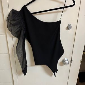 TCEC puff sleeve bodysuit